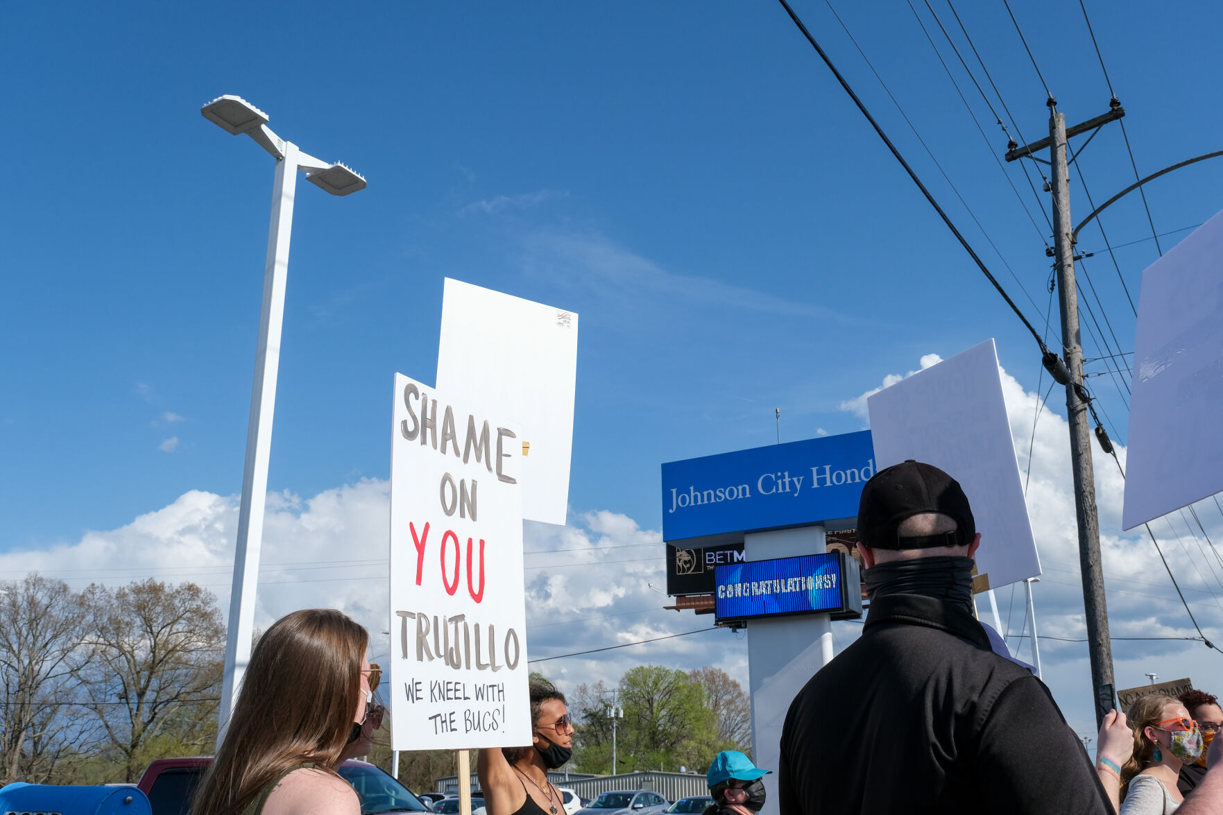 Johnson City Honda Protest